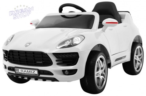 Autko Turbo-S na akumulator dla dzieci Biały + Pilot + Wolny Start + Koła EVA + Radio MP3 Autko Turbo-S na akumulator dla dzieci Biały + Pilot + Wolny Start + Koła EVA + Radio MP3
