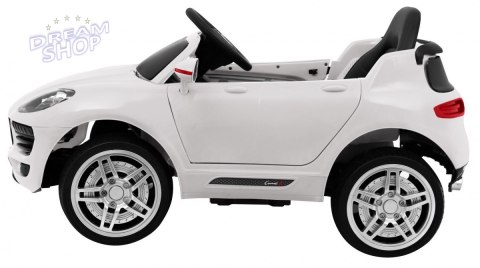 Autko Turbo-S na akumulator dla dzieci Biały + Pilot + Wolny Start + Koła EVA + Radio MP3 Autko Turbo-S na akumulator dla dzieci Biały + Pilot + Wolny Start + Koła EVA + Radio MP3