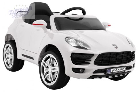 Autko Turbo-S na akumulator dla dzieci Biały + Pilot + Wolny Start + Koła EVA + Radio MP3 Autko Turbo-S na akumulator dla dzieci Biały + Pilot + Wolny Start + Koła EVA + Radio MP3