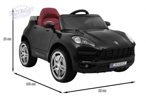 Autko Turbo-S na akumulator dla dzieci Czarny + Pilot + Wolny Start + Koła EVA + Radio MP3 Autko Turbo-S na akumulator dla dzieci Czarny + Pilot + Wolny Start + Koła EVA + Radio MP3