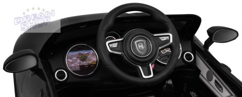 Autko Turbo-S na akumulator dla dzieci Czarny + Pilot + Wolny Start + Koła EVA + Radio MP3 Autko Turbo-S na akumulator dla dzieci Czarny + Pilot + Wolny Start + Koła EVA + Radio MP3