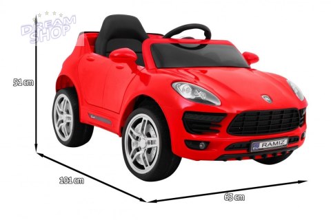 Autko Turbo-S na akumulator dla dzieci Czerwony + Pilot + Wolny Start + Koła EVA + Radio MP3 Autko Turbo-S na akumulator dla dzieci Czerwony + Pilot + Wolny Start + Koła EVA + Radio MP3
