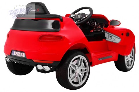 Autko Turbo-S na akumulator dla dzieci Czerwony + Pilot + Wolny Start + Koła EVA + Radio MP3 Autko Turbo-S na akumulator dla dzieci Czerwony + Pilot + Wolny Start + Koła EVA + Radio MP3