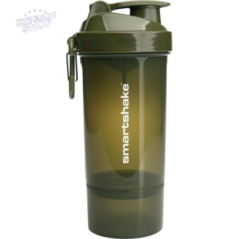 BIDON FITNESS SMARTSHAKE O2GO 800ML ARMY GREEN PURE 2 IMPROVE BIDON FITNESS SMARTSHAKE O2GO 800ML ARMY GREEN PURE 2 IMPROVE