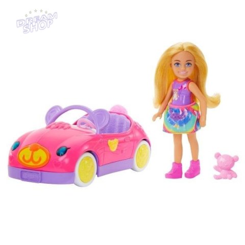 Barbie Chelsea i misiowy pojazd HXN05 Barbie Chelsea i misiowy pojazd HXN05