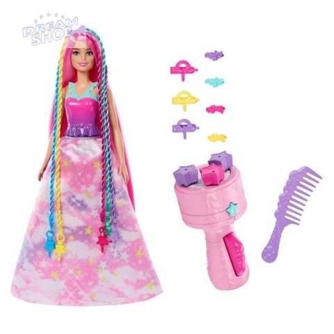 Barbie Dreamtopia Księżniczka Zakręcone pasemka Barbie Dreamtopia Księżniczka Zakręcone pasemka