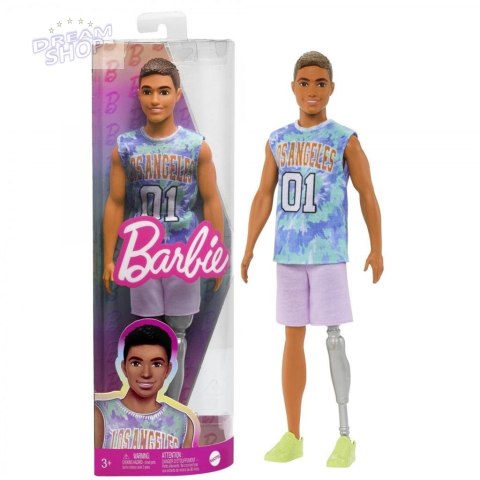 Barbie Fashionistas. Ken z protezą nogi HJT11 Barbie Fashionistas. Ken z protezą nogi HJT11