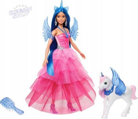 Barbie Sapphire skrzydlaty jednorożec HRR16 Barbie Sapphire skrzydlaty jednorożec HRR16