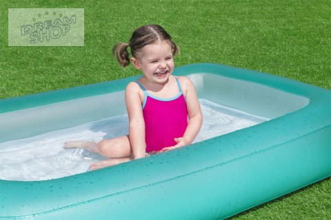 Basen dmuchany dla dzieci 2+ BESTWAY Prostokątny 165x104x25cm + Dmuchane dno Basen dmuchany dla dzieci 2+ BESTWAY Prostokątny 165x104x25cm + Dmuchane dno