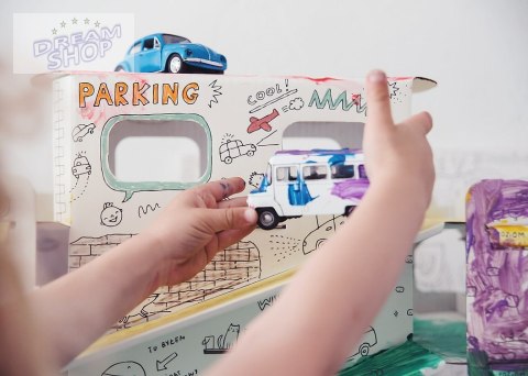"Parking" przestrzenna kolorowanka XXL dla dzieci "Parking" przestrzenna kolorowanka XXL dla dzieci