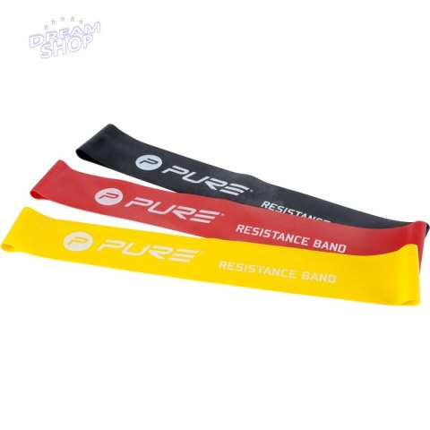 ZESTAW GUM DO ĆWICZEŃ FITNESS CROSSFIT MINI BAND 3SZT PURE 2 IMPROVE ZESTAW GUM DO ĆWICZEŃ FITNESS CROSSFIT MINI BAND 3SZT PURE 2 IMPROVE