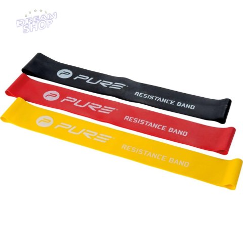 ZESTAW GUM DO ĆWICZEŃ FITNESS CROSSFIT MINI BAND 3SZT PURE 2 IMPROVE ZESTAW GUM DO ĆWICZEŃ FITNESS CROSSFIT MINI BAND 3SZT PURE 2 IMPROVE
