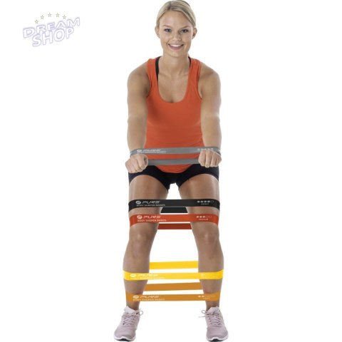 ZESTAW GUM DO ĆWICZEŃ FITNESS CROSSFIT MINI BAND 5SZT PURE 2 IMPROVE ZESTAW GUM DO ĆWICZEŃ FITNESS CROSSFIT MINI BAND 5SZT PURE 2 IMPROVE