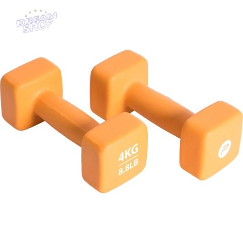 ZESTAW HANTLI NEOPREN 2x4KG PURE 2 IMPROVE ZESTAW HANTLI NEOPREN 2x4KG PURE 2 IMPROVE