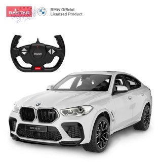 BMW X6 M biały RASTAR model 1:14 Zdalnie sterowane auto + Pilot 2,4 GHz