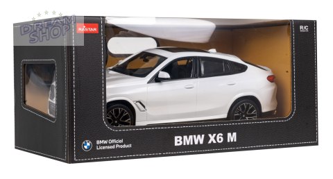 BMW X6 M biały RASTAR model 1:14 Zdalnie sterowane auto + Pilot 2,4 GHz BMW X6 M biały RASTAR model 1:14 Zdalnie sterowane auto + Pilot 2,4 GHz