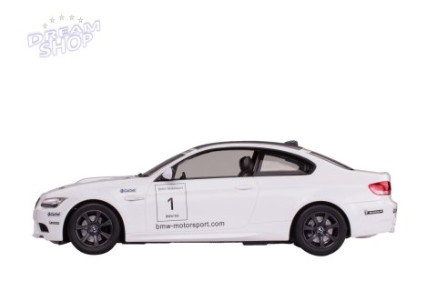 BMW M3 biały RASTAR model 1:14 Zdalnie sterowane auto + Pilot 2,4 GHz BMW M3 biały RASTAR model 1:14 Zdalnie sterowane auto + Pilot 2,4 GHz