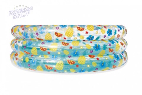 Basen ogrodowy dla dzieci 150x53cm Tropical BESTWAY + Łatka naprawcza Basen ogrodowy dla dzieci 150x53cm Tropical BESTWAY + Łatka naprawcza