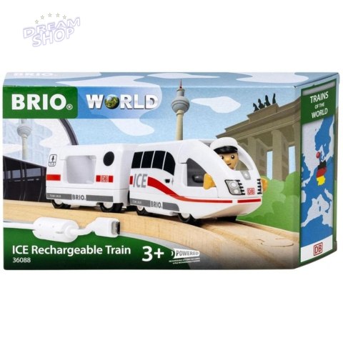 Brio Pociągi świata Pociąg ICE Brio Pociągi świata Pociąg ICE