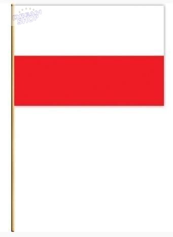 Chorągiewka Polska kpl 20szt Chorągiewka Polska kpl 20szt