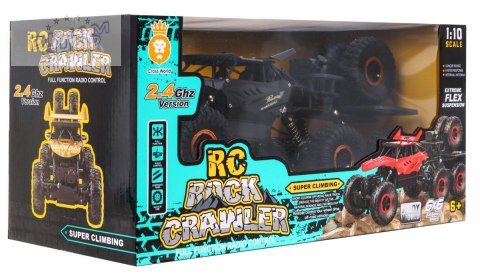 Crawler Rock dla dzieci 6+ Zdalnie sterowany model 1:10 Napęd 6x6 + Zapasowe koła Crawler Rock dla dzieci 6+ Zdalnie sterowany model 1:10 Napęd 6x6 + Zapasowe koła