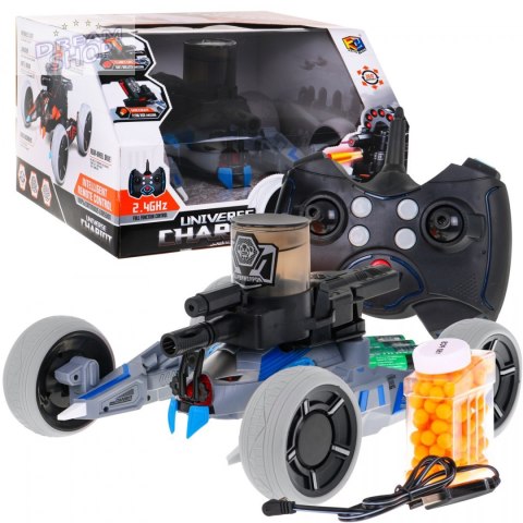 Crawler z funkcją strzelania dla dzieci 5+ Bitwa na celność + 150 żółtych naboi Crawler z funkcją strzelania dla dzieci 5+ Bitwa na celność + 150 żółtych naboi