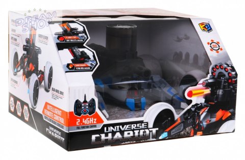 Crawler z funkcją strzelania dla dzieci 5+ Bitwa na celność + 150 żółtych naboi Crawler z funkcją strzelania dla dzieci 5+ Bitwa na celność + 150 żółtych naboi