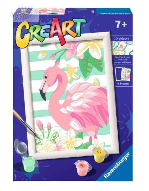 CreArt dla dzieci: Różowy flaming CreArt dla dzieci: Różowy flaming