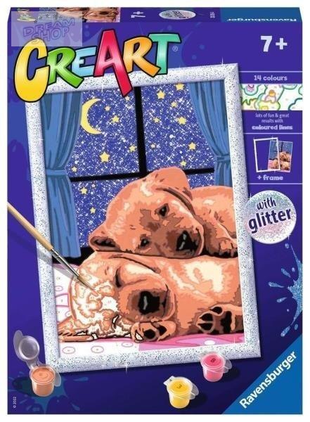 CreArt dla dzieci: Śpiące psiaki CreArt dla dzieci: Śpiące psiaki