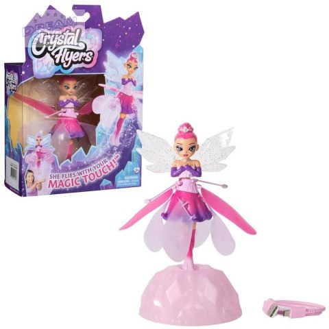Crystal Flyers Latającą wróżka 15cm różowa Crystal Flyers Latającą wróżka 15cm różowa