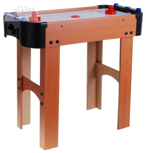 Cymbergaj dla dzieci Air Hockey Imitacja drewna + Stół z płyty MDF + Dmuchawy powietrzne + Grzybki Krążki Cymbergaj dla dzieci Air Hockey Imitacja drewna + Stół z płyty MDF + Dmuchawy powietrzne + Grzybki Krążki