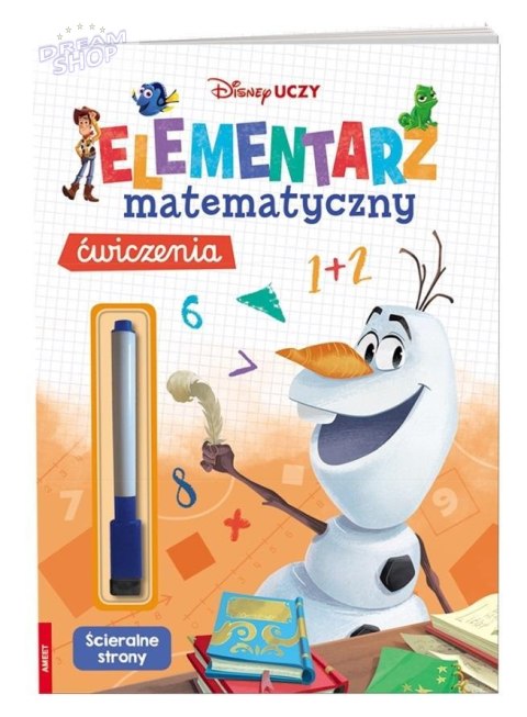 Disney Uczy. Elementarz matematyczny. Ćwiczenia