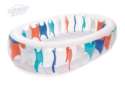 Dmuchany Basen rodzinny Elipsa 229x152x51cm BESTWAY + Łatka naprawcza Dmuchany Basen rodzinny Elipsa 229x152x51cm BESTWAY + Łatka naprawcza