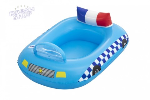 Dmuchany Ponton Radiowóz Policja dla dzieci 97x74 BESTWAY + Syrena dźwiękowa Dmuchany Ponton Radiowóz Policja dla dzieci 97x74 BESTWAY + Syrena dźwiękowa
