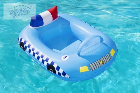 Dmuchany Ponton Radiowóz Policja dla dzieci 97x74 BESTWAY + Syrena dźwiękowa Dmuchany Ponton Radiowóz Policja dla dzieci 97x74 BESTWAY + Syrena dźwiękowa