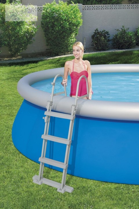 Drabinka do basenu ogrodowego BESTWAY 107cm Drabinka do basenu ogrodowego BESTWAY 107cm