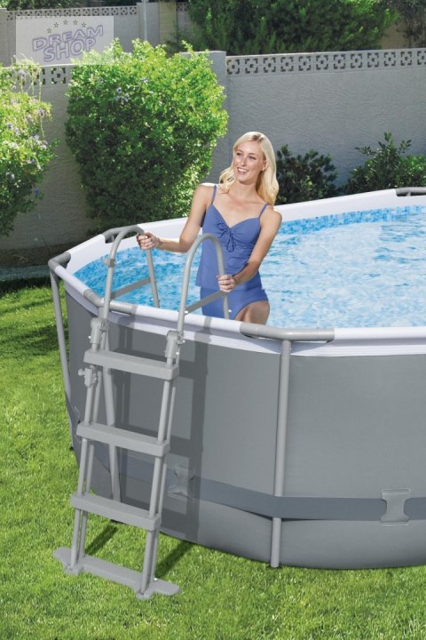 Drabinka do basenu ogrodowego BESTWAY 107cm Drabinka do basenu ogrodowego BESTWAY 107cm
