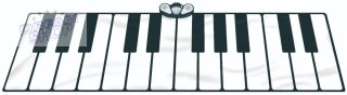 Duża Mata muzyczna dla dzieci 3+ Keyboard XXL 260x74cm + Tryb nagrywania + Kabel MP3