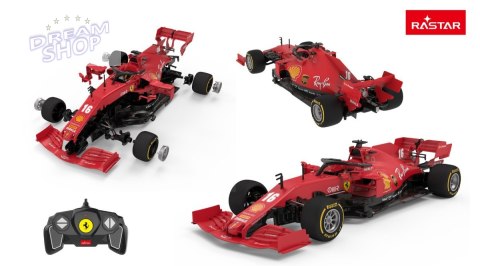 Ferrari SF1000 czerwony RASTAR model 1:16 Zdalnie sterowany bolid + Body kit + Pilot 2,4 GHz Ferrari SF1000 czerwony RASTAR model 1:16 Zdalnie sterowany bolid + Body kit + Pilot 2,4 GHz
