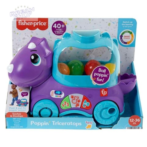 Fisher Price. Dinuś Podskakujące piłeczki HNR51