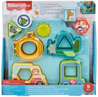 Fisher Price Układanka Pojazdy i kształty HRP31