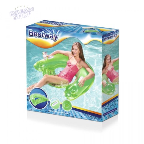 Fotel Z Oparciem Lazy Lounge Zielony BESTWAY Fotel Z Oparciem Lazy Lounge Zielony BESTWAY