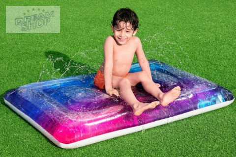 Galaktyczna Mata wodna dla dzieci 130x90cm BESTWAY + Natrysk wodny Galaktyczna Mata wodna dla dzieci 130x90cm BESTWAY + Natrysk wodny