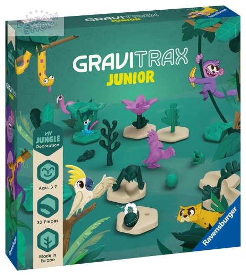 Gravitrax Junior - zestaw uzupełniający Dżungla