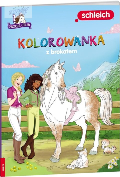 Horse Club. Kolorowanka z brokatem Horse Club. Kolorowanka z brokatem
