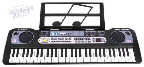 Keyboard dla dzieci 5+ Stojak na nuty Mikrofon + Nagrywanie Radio USB MP3 - model nr 020 Keyboard dla dzieci 5+ Stojak na nuty Mikrofon + Nagrywanie Radio USB MP3 - model nr 020