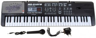 Keyboard z funkcją nauki dla dzieci 5+ Mikrofon + Nagrywanie Radio - model nr 012