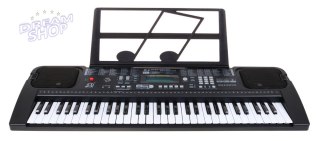 Keyboard z mikrofonem dla dzieci 5+ Taktomierz Radio USB MP3 - model nr 6152