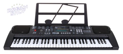 Keyboard z mikrofonem dla dzieci 5+ Taktomierz Radio USB MP3 - model nr 6152 Keyboard z mikrofonem dla dzieci 5+ Taktomierz Radio USB MP3 - model nr 6152