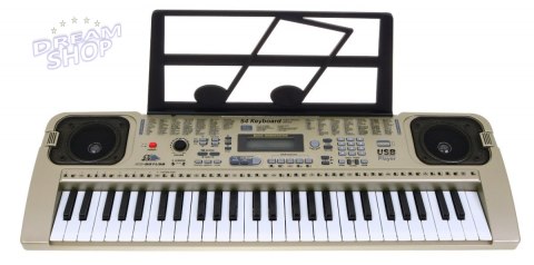 Keyboard z trybem lekcji dla dzieci 5+ Mikrofon - model nr 807 Keyboard z trybem lekcji dla dzieci 5+ Mikrofon - model nr 807